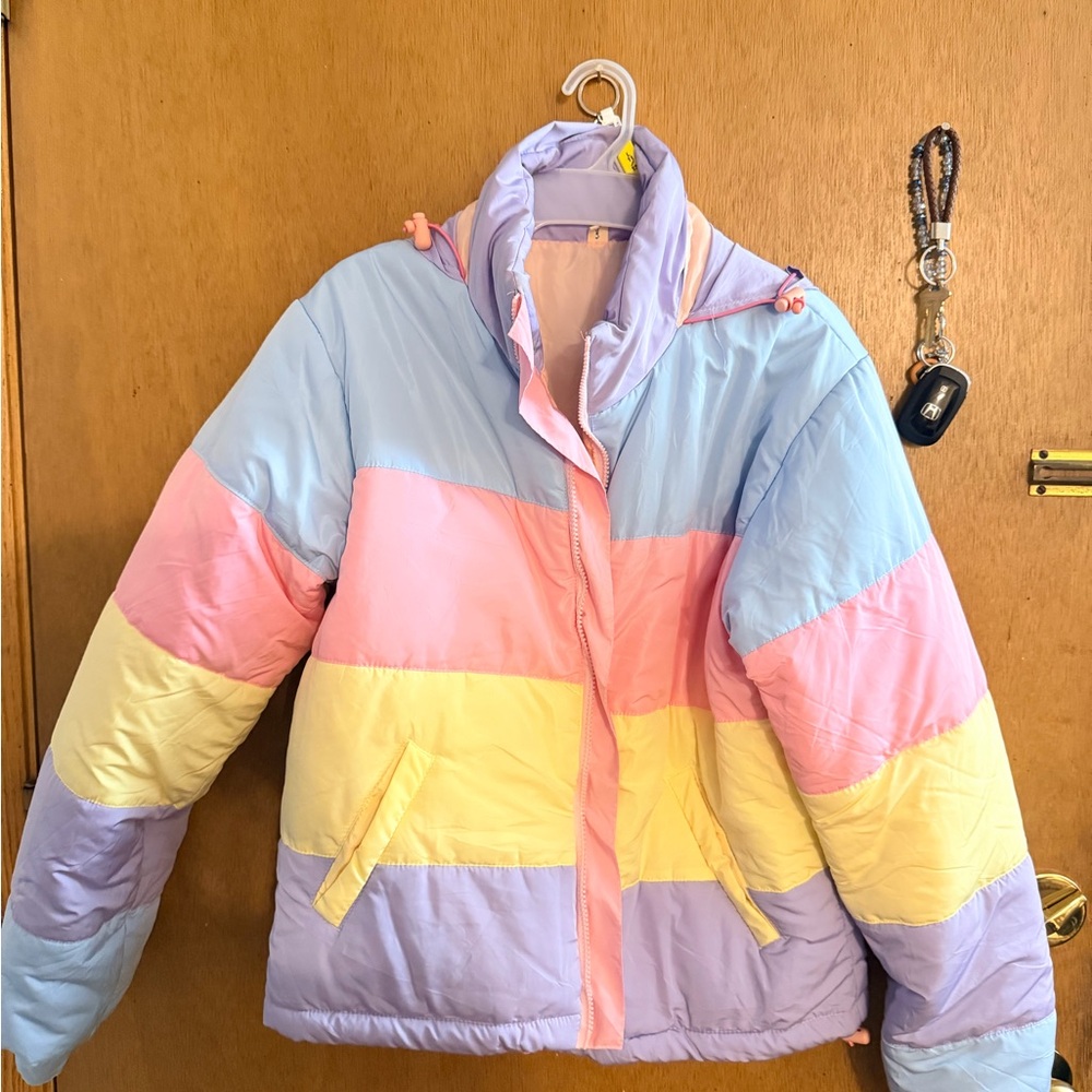 Colorful Puffer Jacket